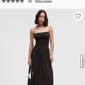 Lululemon Athletica 2 in 1 maxi dress